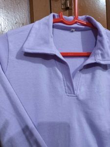 Lavender Long Sleeve Top