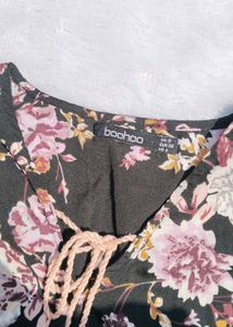 Floral Print Mini Dress