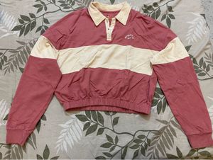 Aesthetic Oversized Pink Pullover