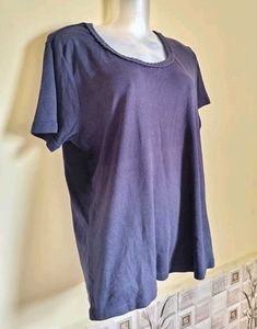BOGO 🎁 Buy One Get 1🎁Size  L NavyBlue Casual Top