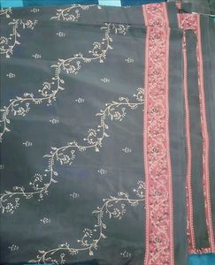 Elegant Black Saree