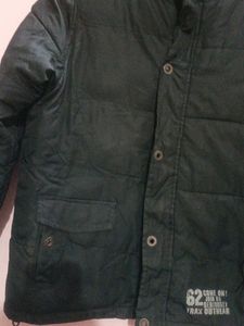 Black Winter Jacket For 16-17 Yrs Boys .In Fully New Condition Used Only Once