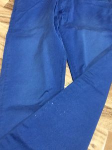 Blue Women Jeans Authetic Denim Wear