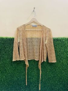 ELEGANT TIE UP TOP FOR WOMEN