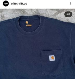 Carhartt Navy Blue T-Shirt