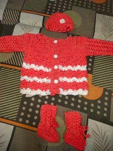Handmade Crochet Baby Set