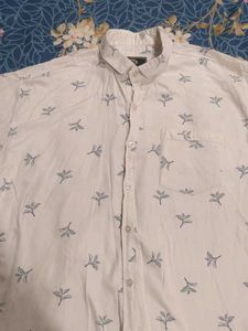 Printed White Shirt For Men
