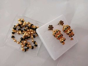 Karimani Mala And 3 Step Jumkka Garantee Ornament