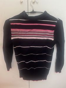 Black Casual Top
