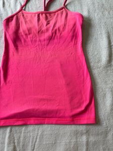 Hot pink Gym Top