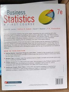 Business Statistics A First Course