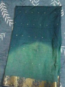 Elegant Green Saree with blouse
