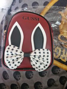 Cute Bunny Sling Cum Backpack