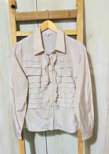 Beige Colour Designer Shirt Size-36-38