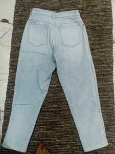 Ice Blue Mom Jeans