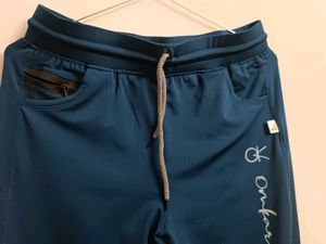 Dark Blue Green Combination Lower For Men Daily