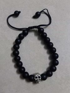 💀 adjustable Beaded Bracelet