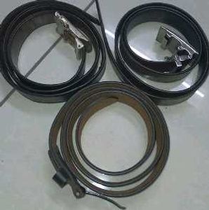 3 Belts, 2 Buckles