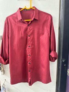Red Versace Shirt