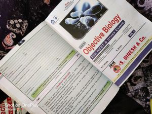 New Dinesh Objective Biology (Vol 1,2,3)