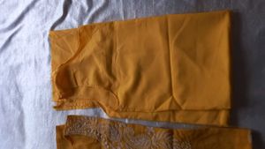 Yellow Lakhnowi 3pc Suit