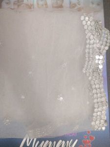 Didi White and Pink Embellished Top