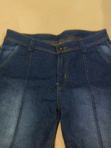 Denim Wide Leg Jeans For Women