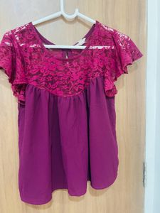 Maroon Top