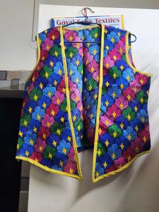 Colorful Floral Vest