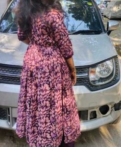 Dress With Well And Pant Super Dres
