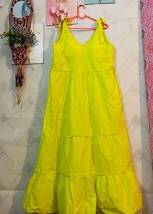 Beautiful Green Tie Dress