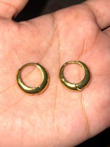 Gold Hoop Earrings
