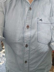 Wrangler Light Blue Denim Shirt