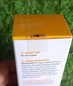 Plum 2% Alpha Arbutin &amp; Hyaluronic Acid Serum 🌟