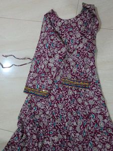Beautiful Printed Long Dress