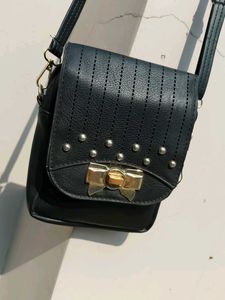 Black leather Bag
