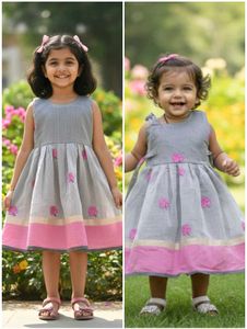 Cute  Dress homemade age 3- 6 year Quinty 3