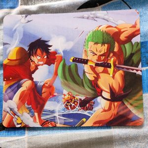 Anime Mouse Pad - One Piece- New