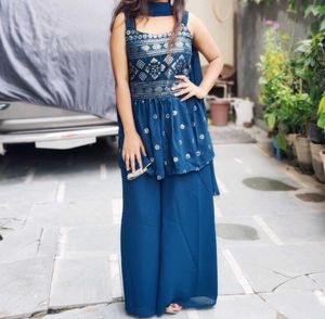 Blue Kurta Set