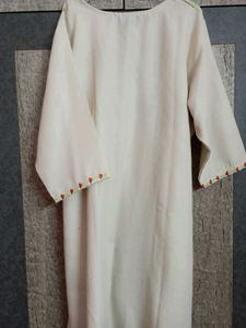 Elegant Embroidered Kurta Pant Set