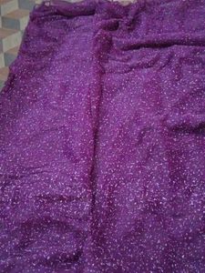 Purple Shimmering Fabric