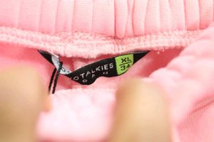 Pink Wide Leg Sweatpants
