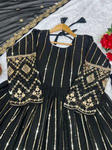 Party Wear Gown.New Showroom Pcs Select Any One Cl