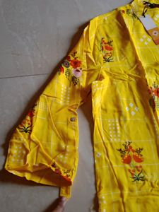 Brand New Rayon Printed Kurti