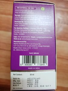 2% Salicylic Acid From The Derma Co