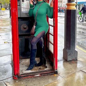 Bodycon winter dress