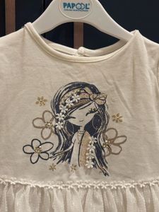 Cute Baby Romper with Character Print