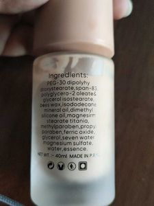Mars High Coverage Waterproof Foundation 05