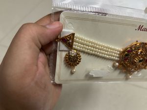 🆕 Pearl Choker Jewellery Set