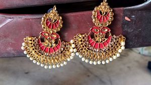 Earrings With Maangtika